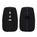 kwmobile Car Key Protection Case compatible with Toyota 3 Buttons RAV4 CHR Corolla 2021 Yaris Hilux Case