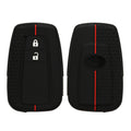 kwmobile Car Key Protection Case compatible with Toyota 2-Button Smart Key Car Key Cover