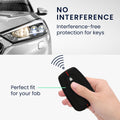 kwmobile Car Key Protection Case compatible with Toyota 2-Button Smart Key Car Key Cover