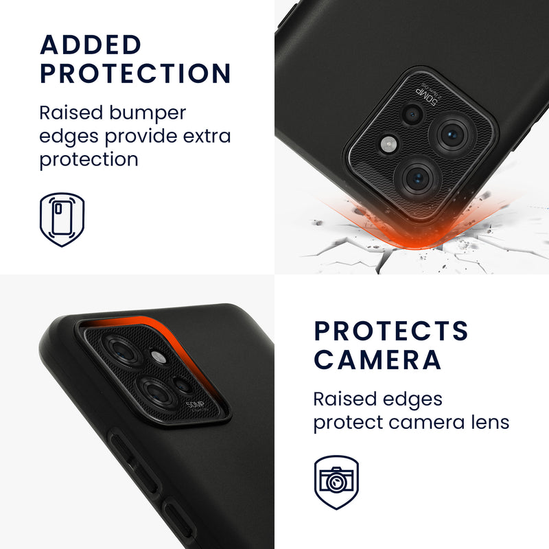 kwmobile Phone Case for Motorola ThinkPhone Cover Wireless Charging Protective Case