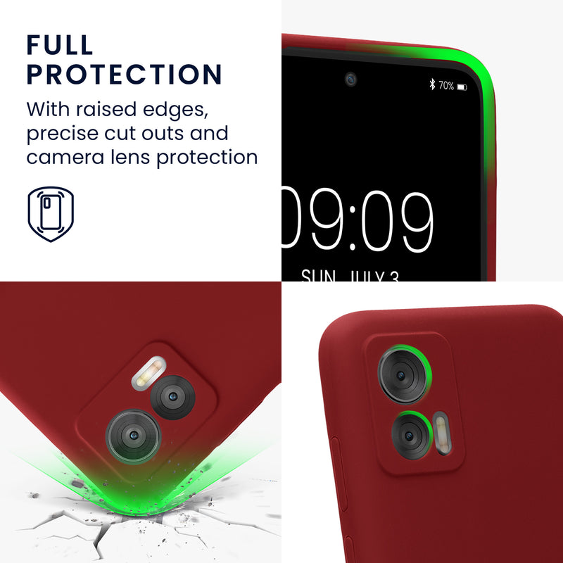 kwmobile Case Compatible with Motorola Edge 30 Neo - Phone Case - Mobile Phone Cover