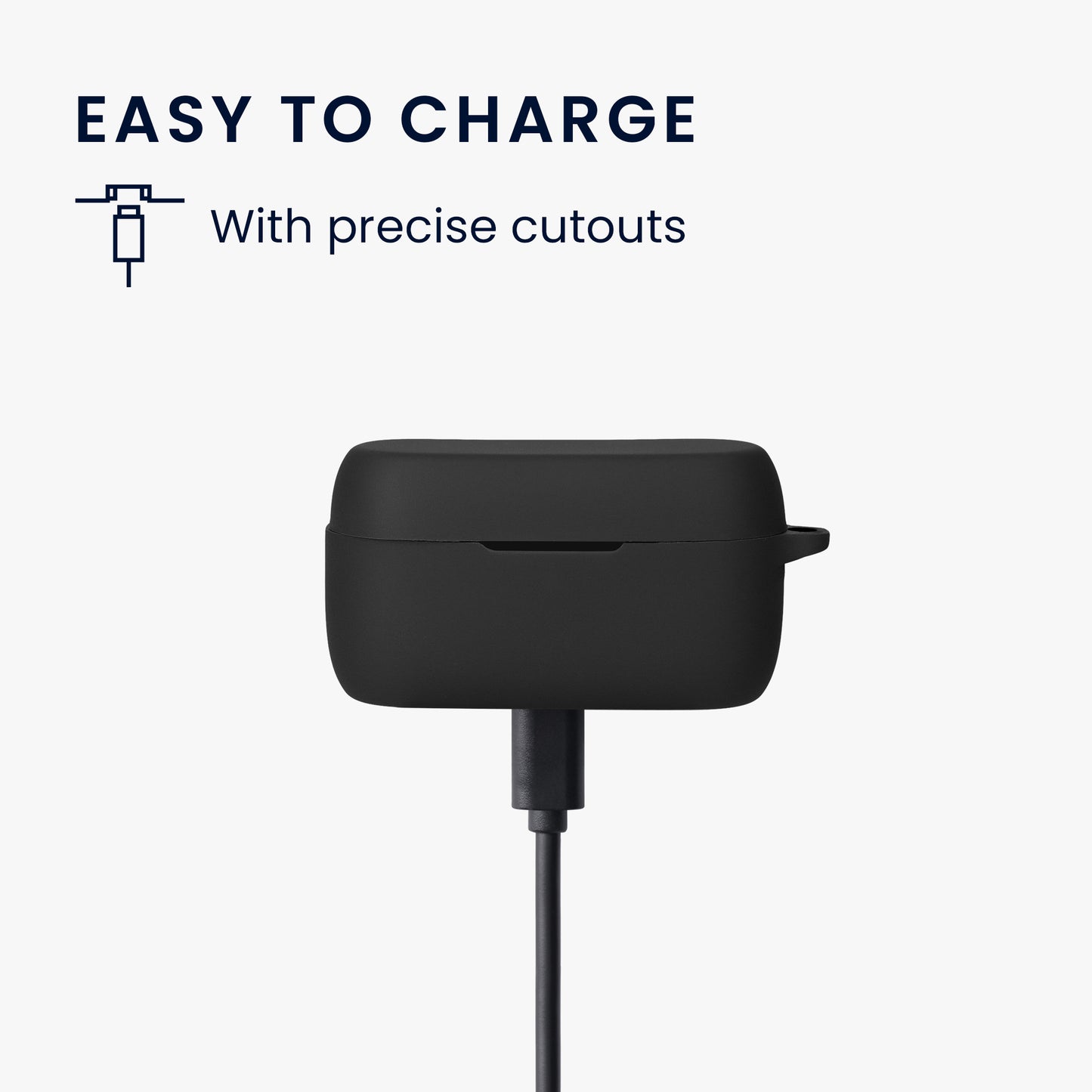 kwmobile Case compatible with Jabra Evolve 2 Buds Headphones