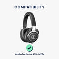 kwmobile Ear Pads for AudioTechnica ATH-M70x Earpads Replacement Ear Pads Headphone Replacement Parts Headphone Replacement Pads Over Ear Headphones