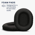 kwmobile Ear Pads for AudioTechnica ATH-M70x Earpads Replacement Ear Pads Headphone Replacement Parts Headphone Replacement Pads Over Ear Headphones