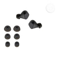 kwmobile 6x Polster kompatibel mit Jabra Elite 3 - 3 Größen - Silikon Ohrstöpsel In-Ear Kopfhörer Weiß  