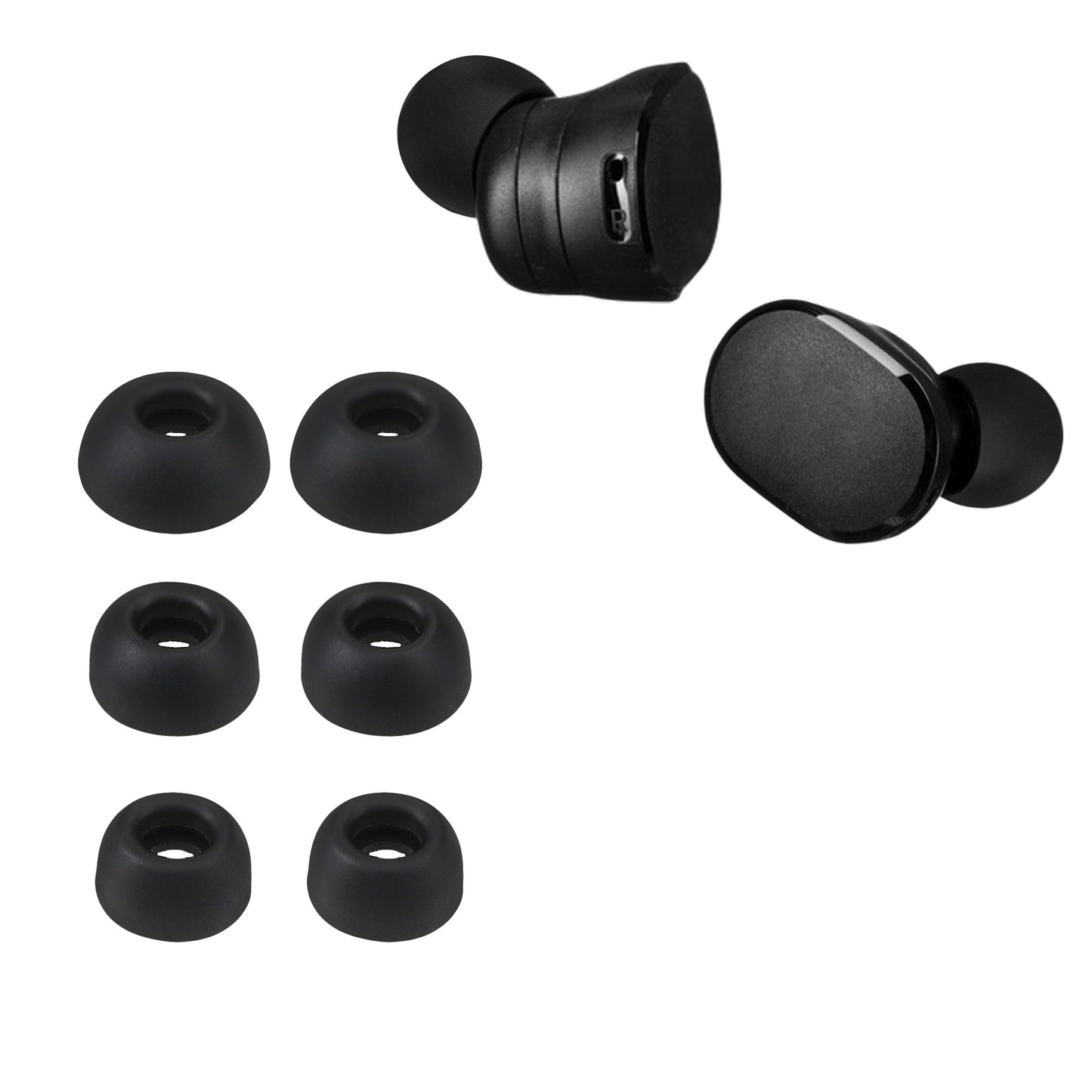 kwmobile Earpads compatible with JBL Tune 130 NC TWS