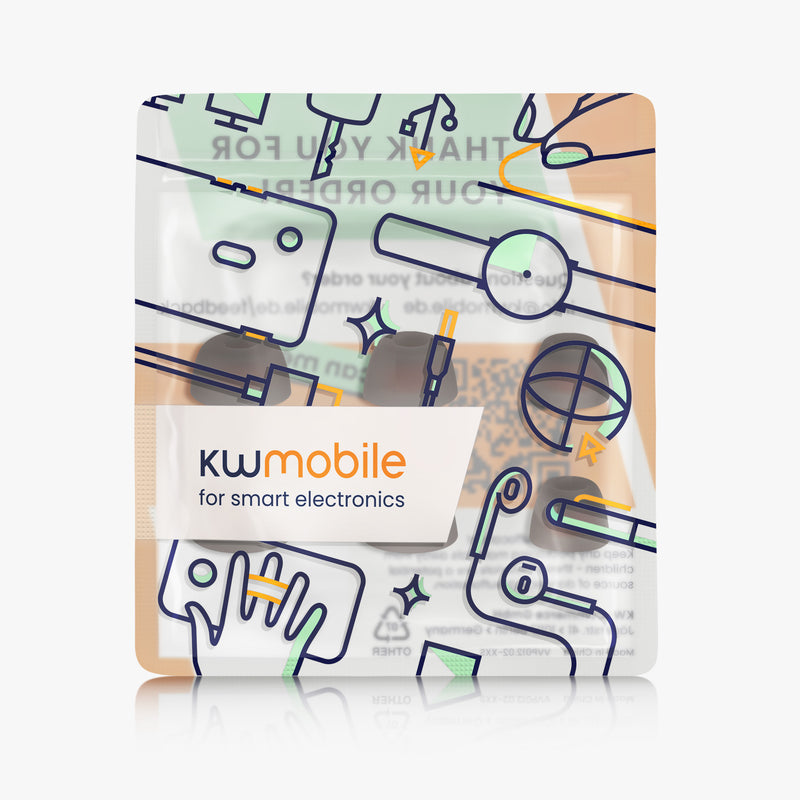 kwmobile Ear cushions compatible with JBL Tune 230 NC TWS / T230NC