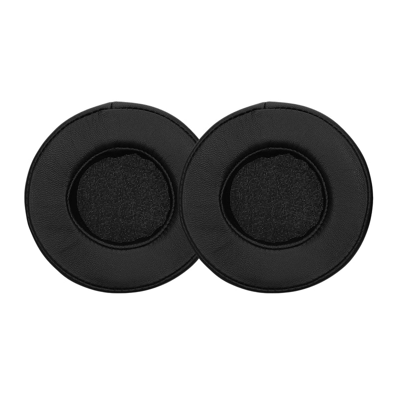 kwmobile 2x Ohr Polster kompatibel mit beyerdynamic DT 880 - Kopfhörer Ohrpolster aus Schafsleder - Leder Polster für Over Ear Headphones Schwarz  