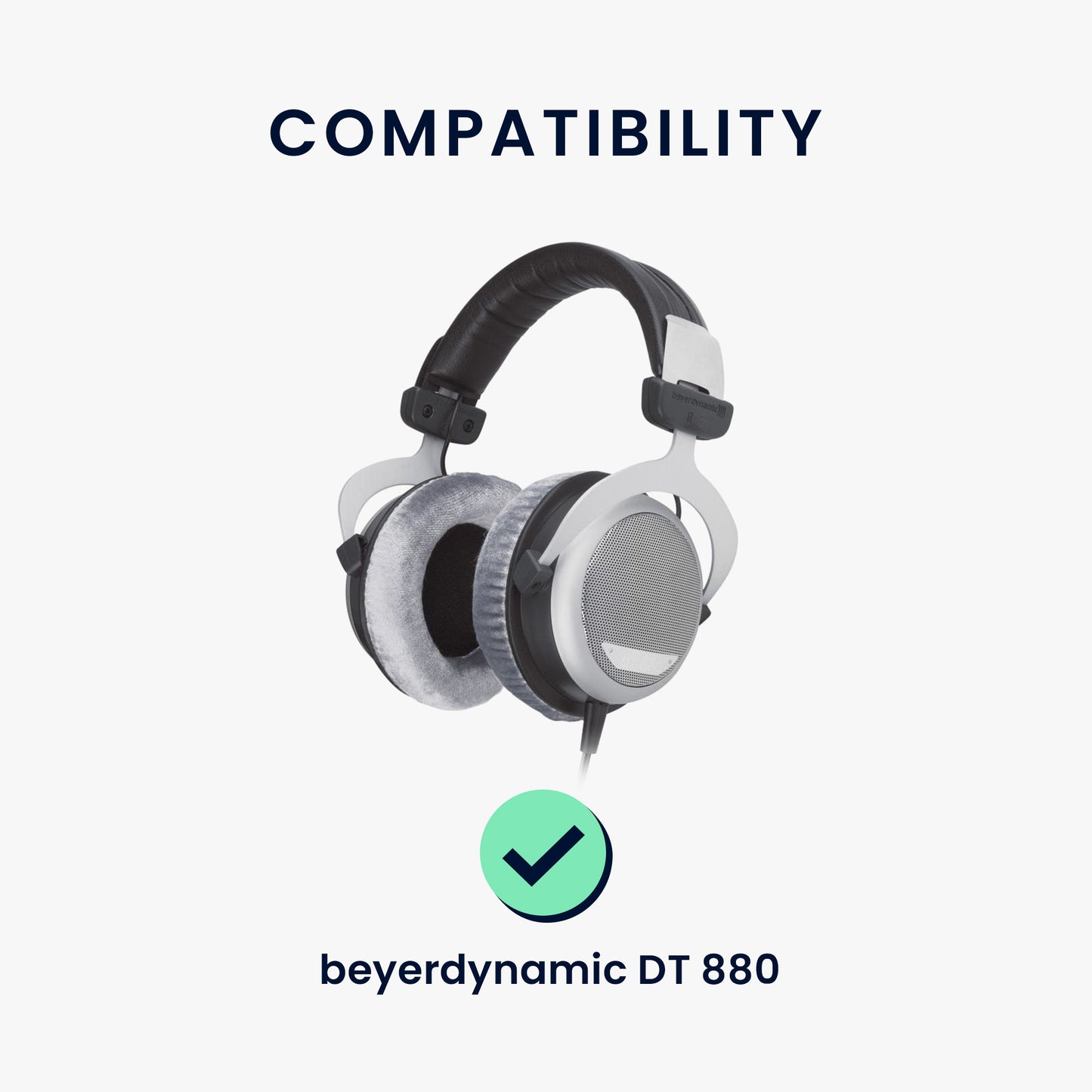 2x Ear Pads for beyerdynamic DT 880