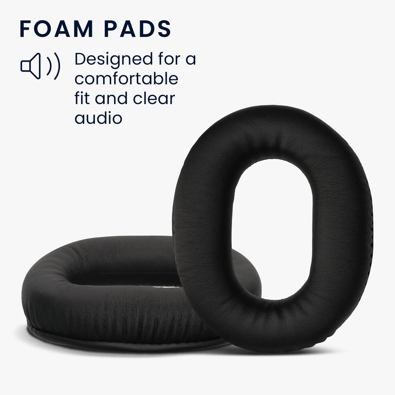kwmobile Ear Pads for Sony MDR-RF895RK / MDR-RF995RK / WH-RF40 Earpads Replacement Ear Cushions Headphone Replacement Parts Headphone Replacement Pads for Over Ear Headphones