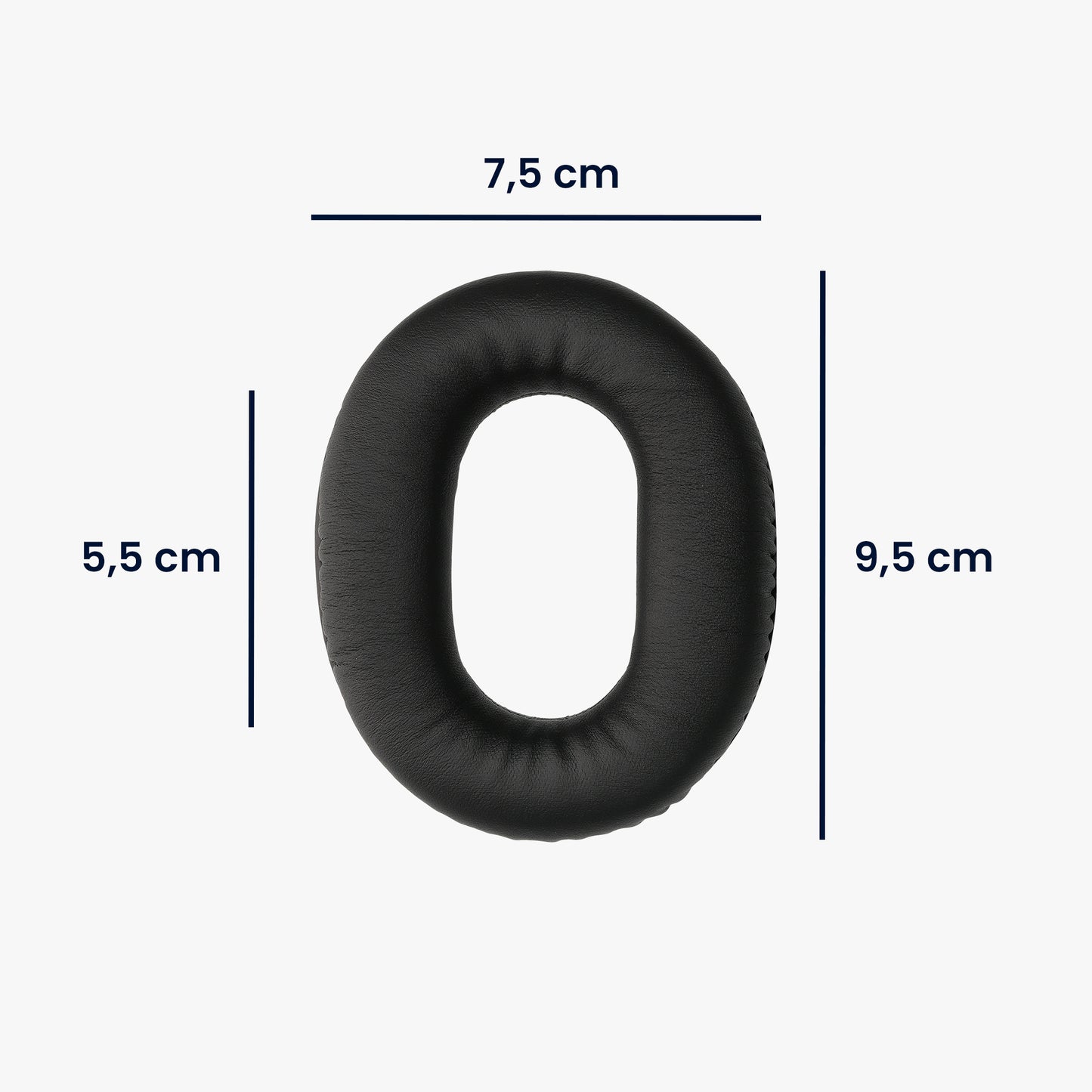 kwmobile Ear Pads for Sony MDR-RF895RK / MDR-RF995RK / WH-RF40 Earpads Replacement Ear Cushions Headphone Replacement Parts Headphone Replacement Pads for Over Ear Headphones