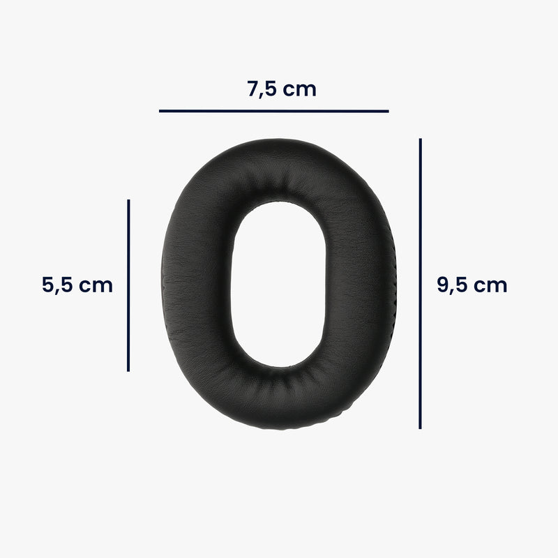 kwmobile Ear Pads for Sony MDR-RF895RK / MDR-RF995RK / WH-RF40 Earpads Replacement Ear Cushions Headphone Replacement Parts Headphone Replacement Pads for Over Ear Headphones