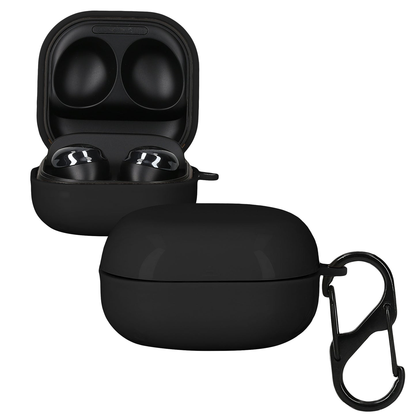 kwmobile Case Compatible with Samsung Galaxy Buds 2 Pro / Buds 2 / Buds Live Case - Protective Cover for Headphones - Cover