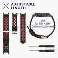 kwmobile Silicone Watch Strap for Huami Amazfit T-Rex / T-Rex Pro Band - Replacement Band for Fitness Tracker - Smartwatch Replacement Strap