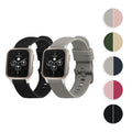 kwmobile Silikon Uhrenarmband für Garmin Venu Sq 2 Music / Sq 2 / Vivoactive 6 / Vivoactive 5 Armband - Ersatzarmband für Fitnesstracker - Wechselarmband Smartwatch - Grau Mintgrün Grau  [dsg10]