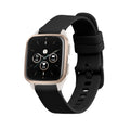 kwmobile Silicone Watch Strap for Garmin Venu Sq 2 Music / Sq 2 / Vivoactive 6 / Vivoactive 5 Bracelet Replacement Strap for Fitness Tracker Changing Strap Smartwatch