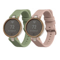 kwmobile Watch Strap for Garmin Lily Sport Bracelet Fitness Tracker Band Set Replacement Strap Smartwatch