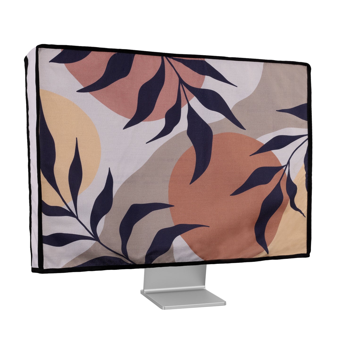 kwmobile Cover Compatible with 24-26" Monitor Protective Cover Dust Cover Hood for PC Screen Computer Screen Cover Dust Hood