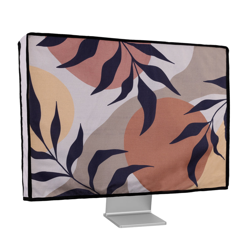 kwmobile Cover Compatible with 24-26" Monitor Protective Cover Dust Cover Hood for PC Screen Computer Screen Cover Dust Hood
