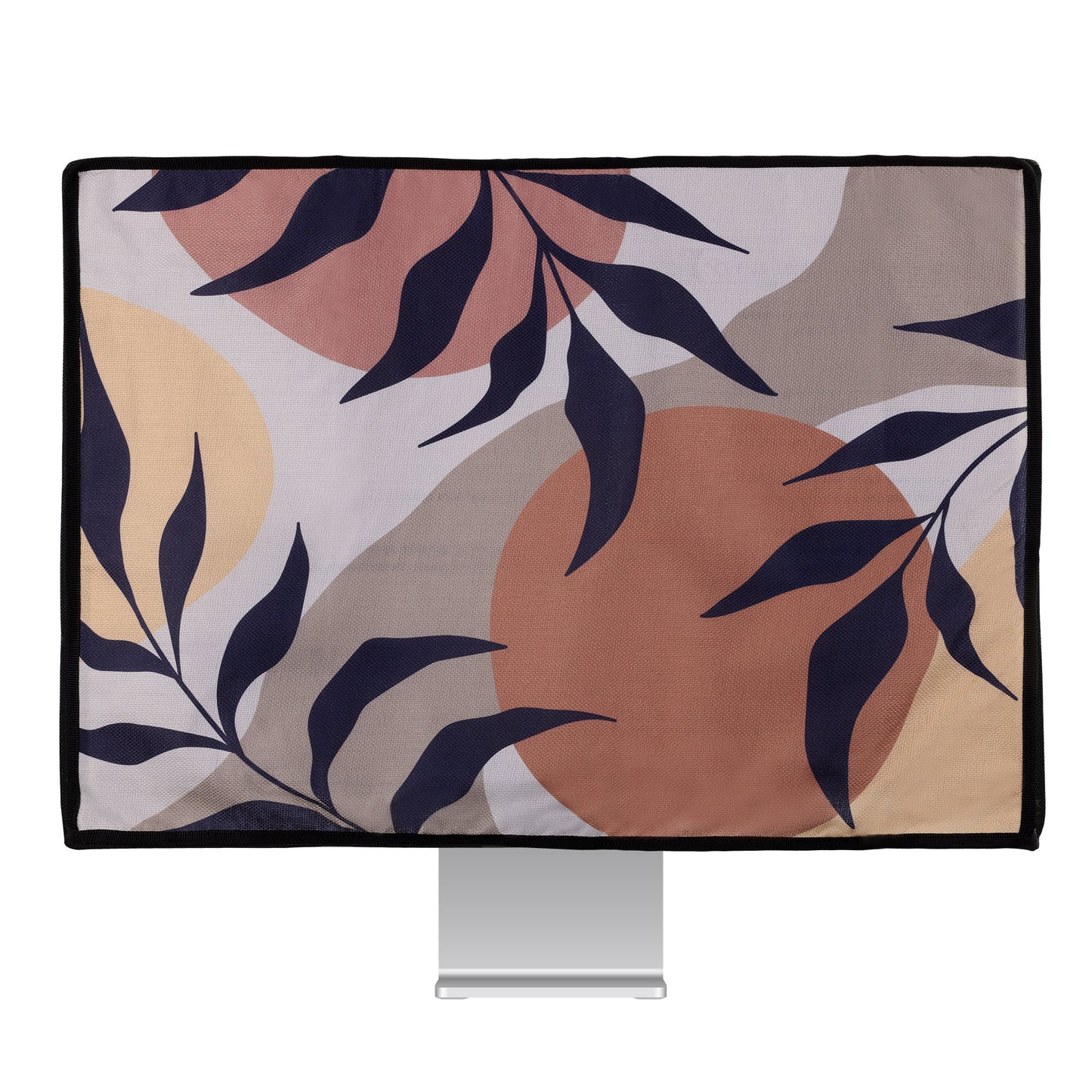 kwmobile Cover Compatible with 24-26" Monitor Protective Cover Dust Cover Hood for PC Screen Computer Screen Cover Dust Hood