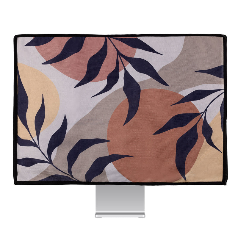 kwmobile Cover Compatible with 24-26" Monitor Protective Cover Dust Cover Hood for PC Screen Computer Screen Cover Dust Hood