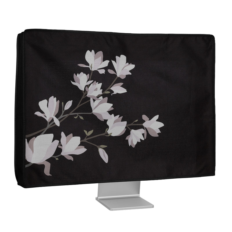kwmobile Cover Compatible with 24-26" Monitor Protective Cover Dust Cover Hood for PC Screen Computer Screen Cover Dust Hood