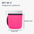 Ice Cream Cup Cover with Spoon Holder