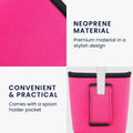 Ice Cream Cup Cover with Spoon Holder