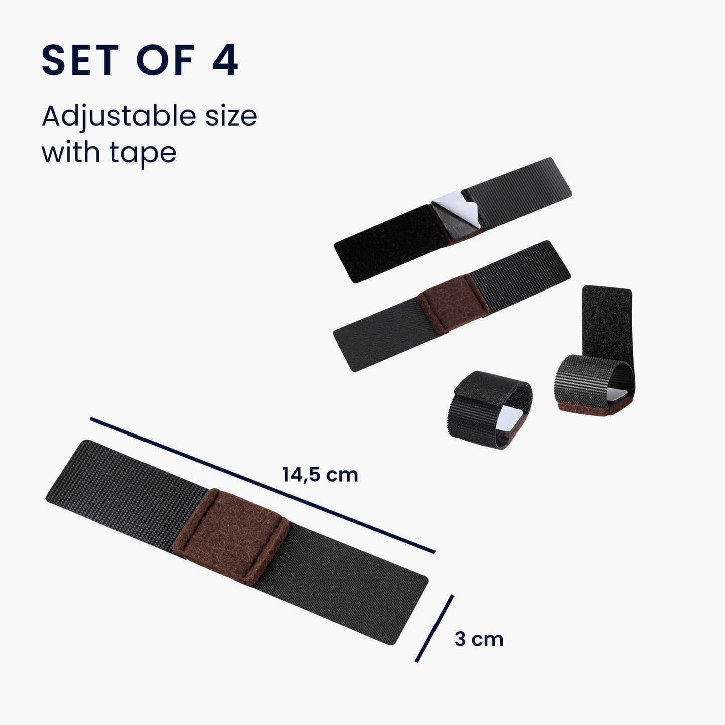 Self-Adhesive Felt Glider Set