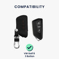 Case for VW Golf 8 3-button car key