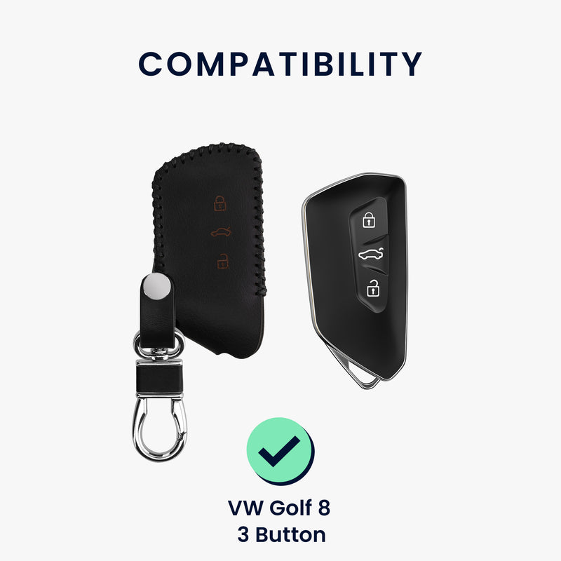 Case for VW Golf 8 3-button car key