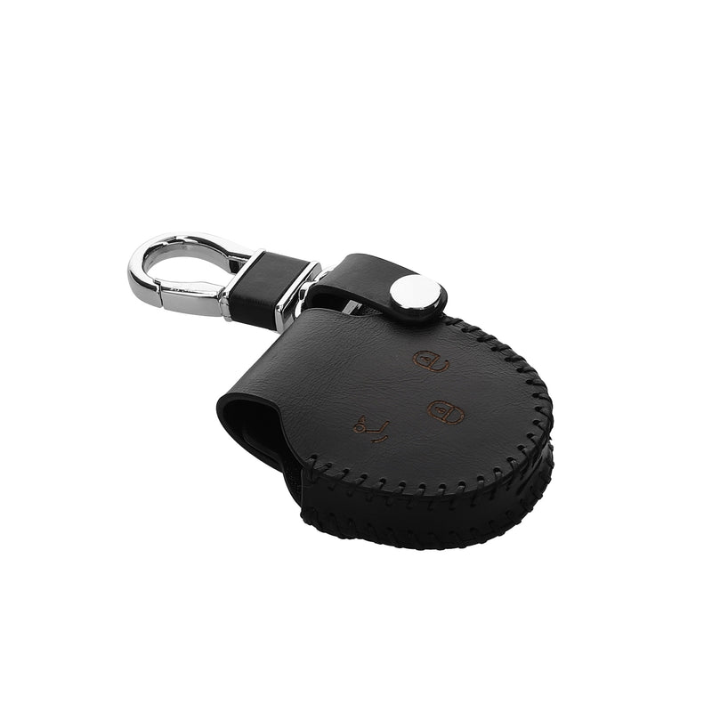 kwmobile Car Key Cover Compatible with Smart 3-Button Remote Car Key Key Case Bag