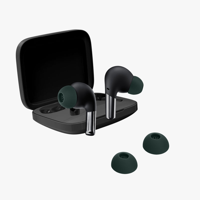 kwmobile Replacement Ear Pads Compatible with Oneplus Buds Pro 2 Ear Cushions In-Ear Headphones Pads