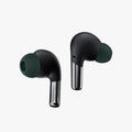 kwmobile Replacement Ear Pads Compatible with Oneplus Buds Pro 2 Ear Cushions In-Ear Headphones Pads