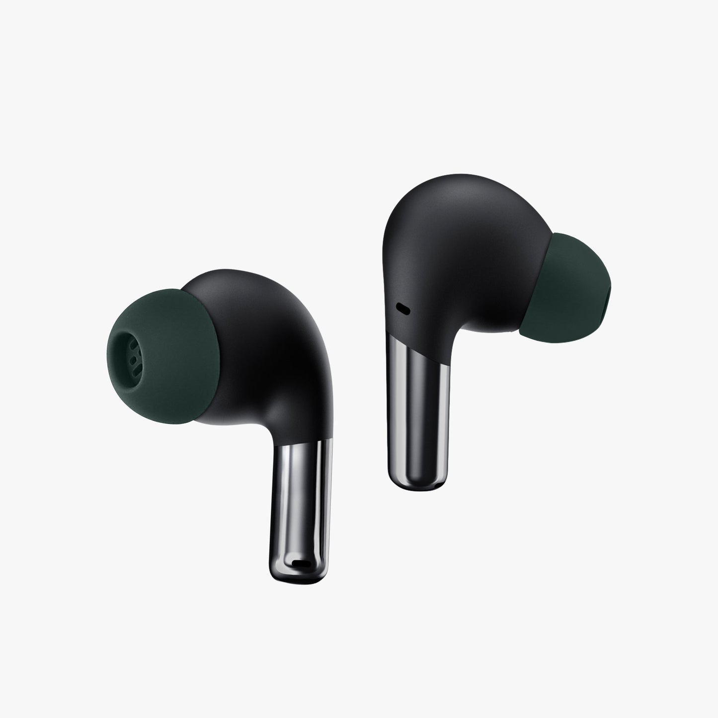 kwmobile Replacement Ear Pads Compatible with Oneplus Buds Pro 2 Ear Cushions In-Ear Headphones Pads