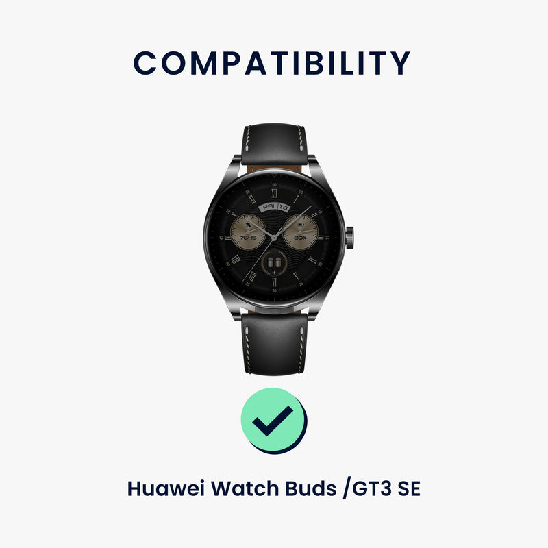 kwmobile Watch Strap for Huawei Watch Buds / GT3 SE Band Fitness Tracker Band Set Replacement Strap Smartwatch