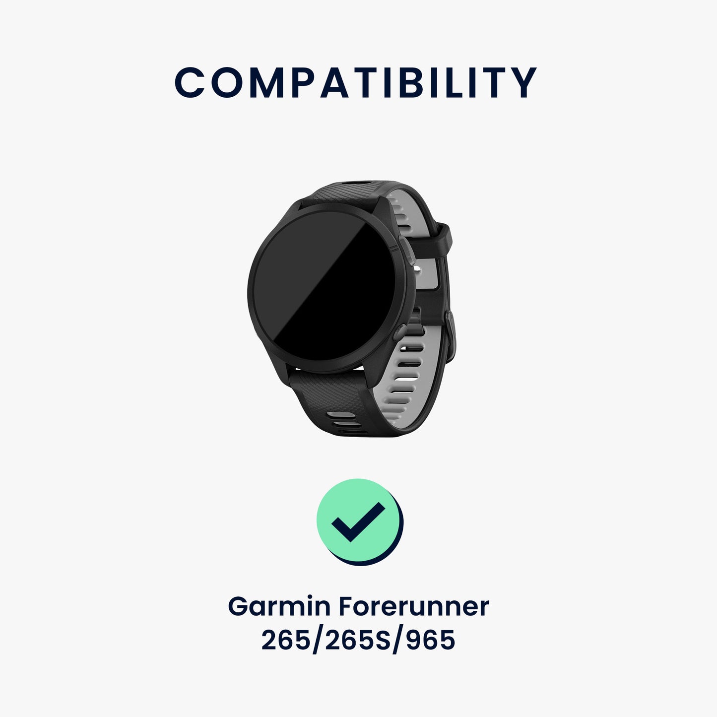 kwmobile USB C Charging Cable Compatible with Garmin Forerunner 265 / 265S / 965 / Forerunner 970 / 165 / 570 Cable Charger Smart Watch Type C Replacement Cable Fitness Tracker Charging Cable