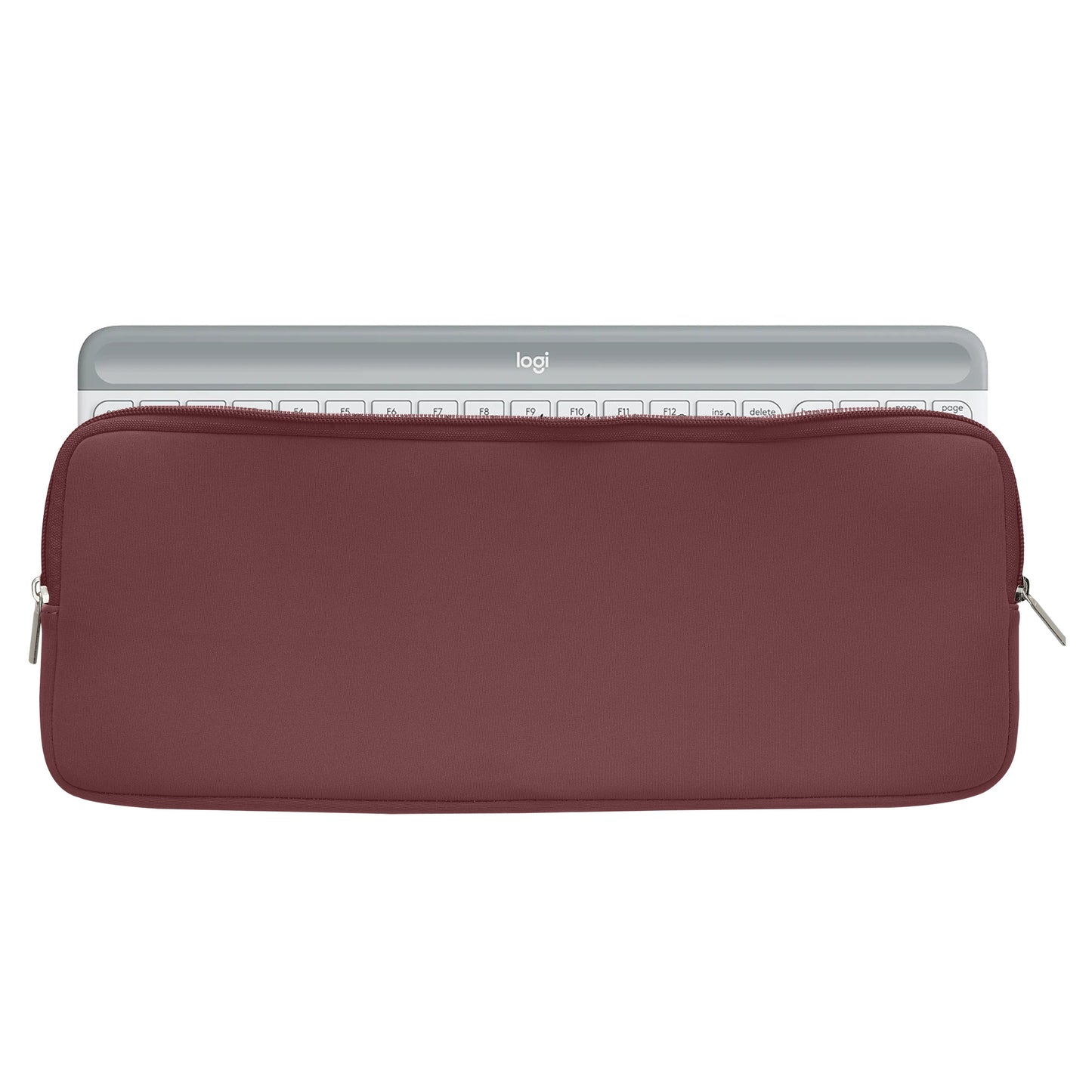 kwmobile Tastatur-Hülle kompatibel mit Logitech MK470 - Neopren Schutzhülle Case Tasche für Tastatur - Neoprentasche für Keyboard - Schwarz Schwarz  