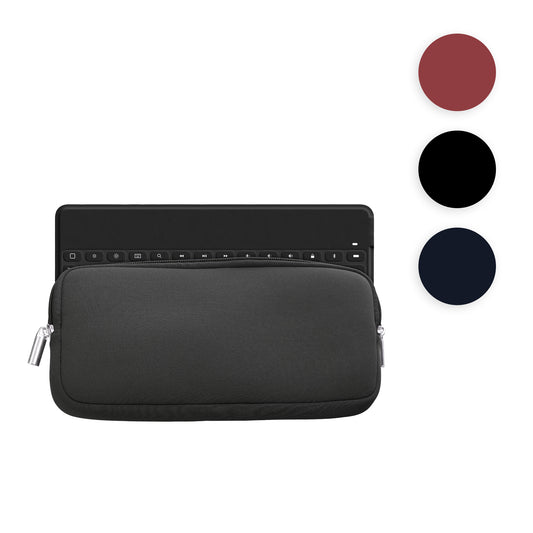 kwmobile Tastatur-Hülle kompatibel mit Logitech KEYS-TO-GO - Neopren Schutzhülle Case Tasche für Tastatur - Neoprentasche für Keyboard - Dunkelblau Dunkelblau  