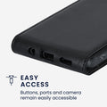 kwmobile Protective Case Compatible with Samsung Galaxy A14 5G - Flip Case Phone Cover