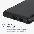 kwmobile Case Compatible with Samsung Galaxy A34 5G - Phone Cover - Flip Case Mobile Phone Cover