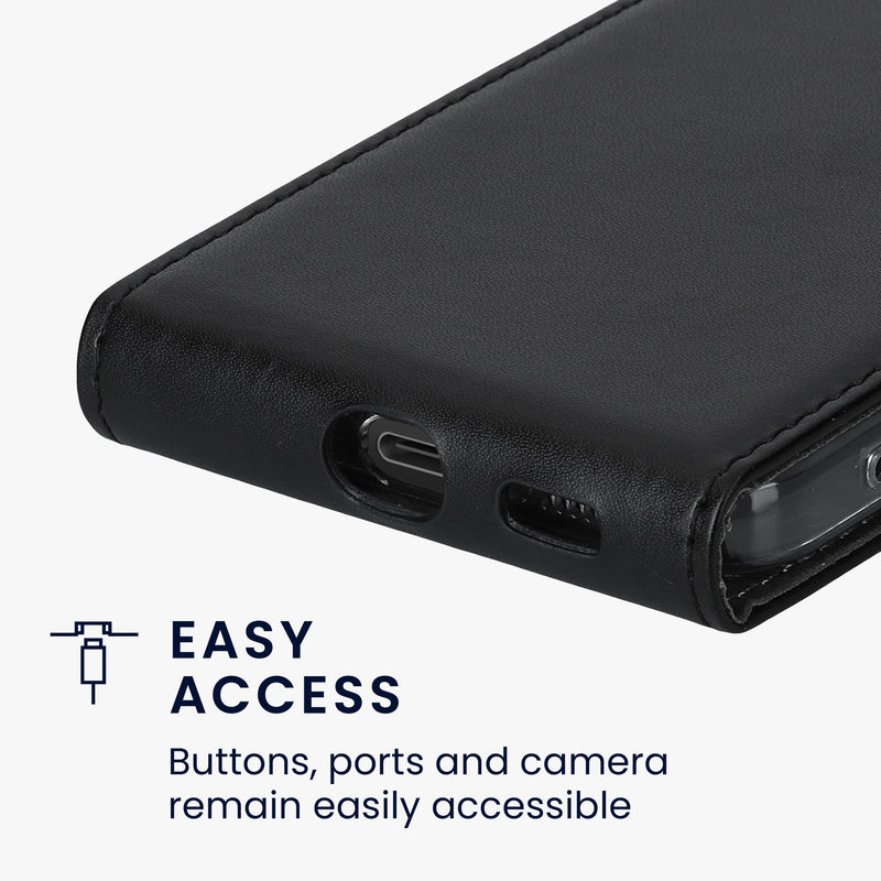 kwmobile Protective Case compatible with Samsung Galaxy A54 5G - Flip Case Phone Cover