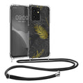 kwmobile Necklace Case compatible with Xiaomi Redmi Note 12 (4G) Silicone Cover with Phone Chain