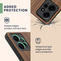 kwmobile Case Compatible with Xiaomi Redmi Note 12 (4G) Case - Phone Cover - TPU Phone Case Compass Vintage