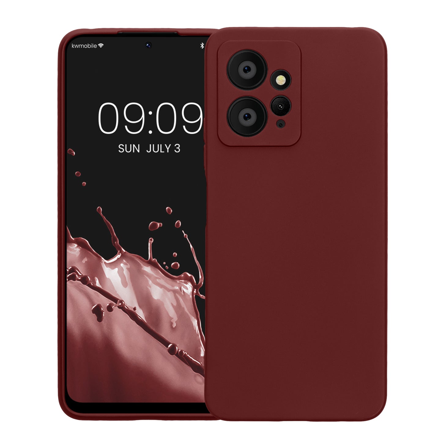 kwmobile Phone Case for Xiaomi Redmi Note 12 (4G) - Soft Silicone Case - Protective Cover
