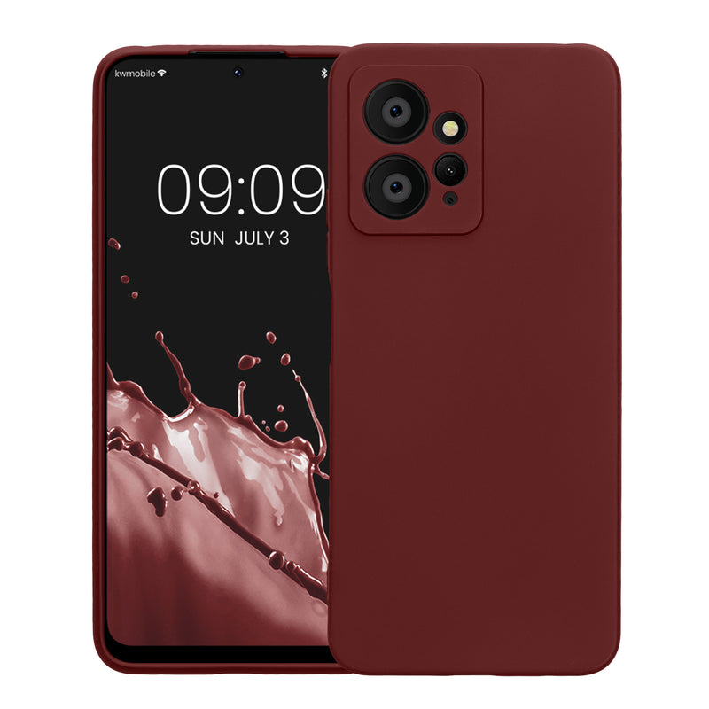 kwmobile Phone Case for Xiaomi Redmi Note 12 (4G) - Soft Silicone Case - Protective Cover