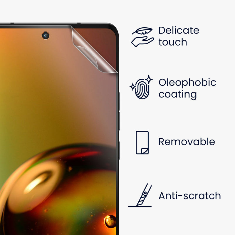 3x Crystal Clear Screen Protector for Motorola Edge 30 Ultra