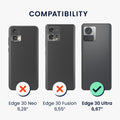 3x Crystal Clear Screen Protector for Motorola Edge 30 Ultra