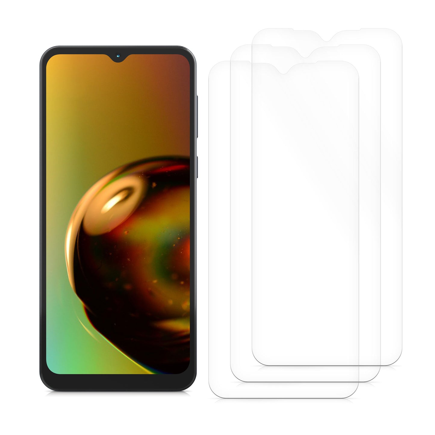 3x Crystal Clear Screen Protector for Motorola Moto E13