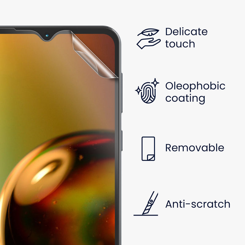 3x Crystal Clear Screen Protector for Motorola Moto E13